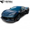 Lip Bumper Plástico 7 Piezas Fascia Chevrolet Corvette C8 2020 - 2024