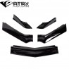 Lip Bumper Plástico 5 Piezas Fascia Chevrolet Corvette C8 2020 - 2024