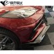 Lip Bumper Plástico 5 Piezas Fascia Chevrolet Corvette C8 2020 - 2024