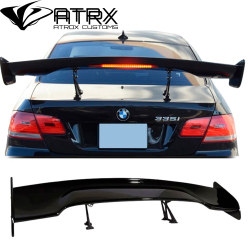 Aleron Spoiler Wing LED 57" Universal Negro Brillante Plástico