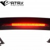 Aleron Spoiler Wing LED 57" Universal Negro Brillante Plástico