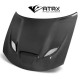 Cofre Tomas Aire Funcional Carbono Hellcat SRT8 Dodge Charger 2015 - 2018