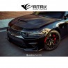Cofre Tomas Aire Funcional Carbono Hellcat SRT8 Dodge Charger 2015 - 2018