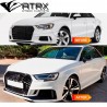 Fascia Defensa Parrilla Conversión Kit RS3 Audi A3 2017 - 2019