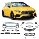 Fascia Defensa Parrilla A45S Mercedes Benz Clase A W177 2019 - 2022