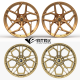 Juego de 4 Rines Forjados Personalizados ATROX CUSTOMS FORGED