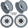 Juego de 4 Rines Forjados Personalizados ATROX CUSTOMS FORGED
