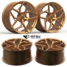 Juego de 4 Rines Forjados Personalizados ATROX CUSTOMS FORGED