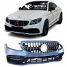 Fascia Defensa Parrilla C63 Mercedes Benz Clase C w205 2015 - 2018