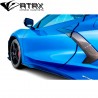 Estribos Faldones Laterales Carbono Chevrolet Corvette C8 2020 - 2025