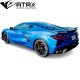 Estribos Faldones Laterales Carbono Chevrolet Corvette C8 2020 - 2025