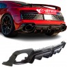 Difusor Fibra Carbono Dry Tipo Capristo Audi R8 2020 - 2024