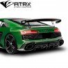 Difusor Fibra Carbono Dry Tipo Capristo Audi R8 2020 - 2024