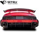 Difusor Fibra Carbono Dry GT Audi R8 2020 - 2024