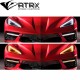 Faros de Niebla LED DRL con Biseles Chevrolet Corvette C8 2020 - 2026