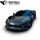 Faros de Niebla LED DRL con Biseles Chevrolet Corvette C8 2020 - 2026