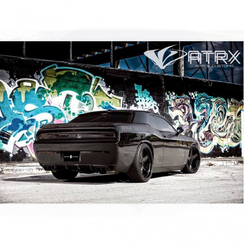 Difusor Trasero AeroSport Dodge Challenger 2008 - 2014