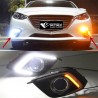 Biseles Diseño C Type LED DRL Mazda 3