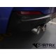 Difusor Trasero Carbono 4 Escapes BMW F22 Serie 2 2014 - 2018