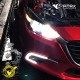 Biseles LED DRL Diseño C Mazda 3 2017 - 2018