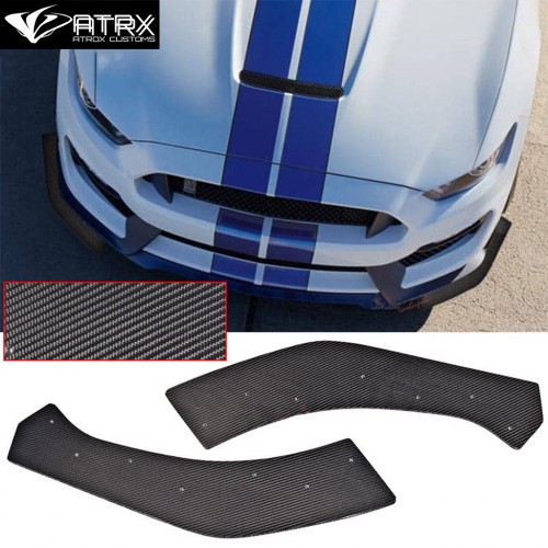 Wind Splitter Laterales Carbono Ford Mustang 2015 - 2018