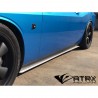 Estribos Laterales SRT8 Hellcat Aluminio Dodge Charger 2011 - 2018