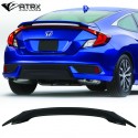 Spoiler Alerón OEM Plástico Honda Civic Coupe 2016 - 2018