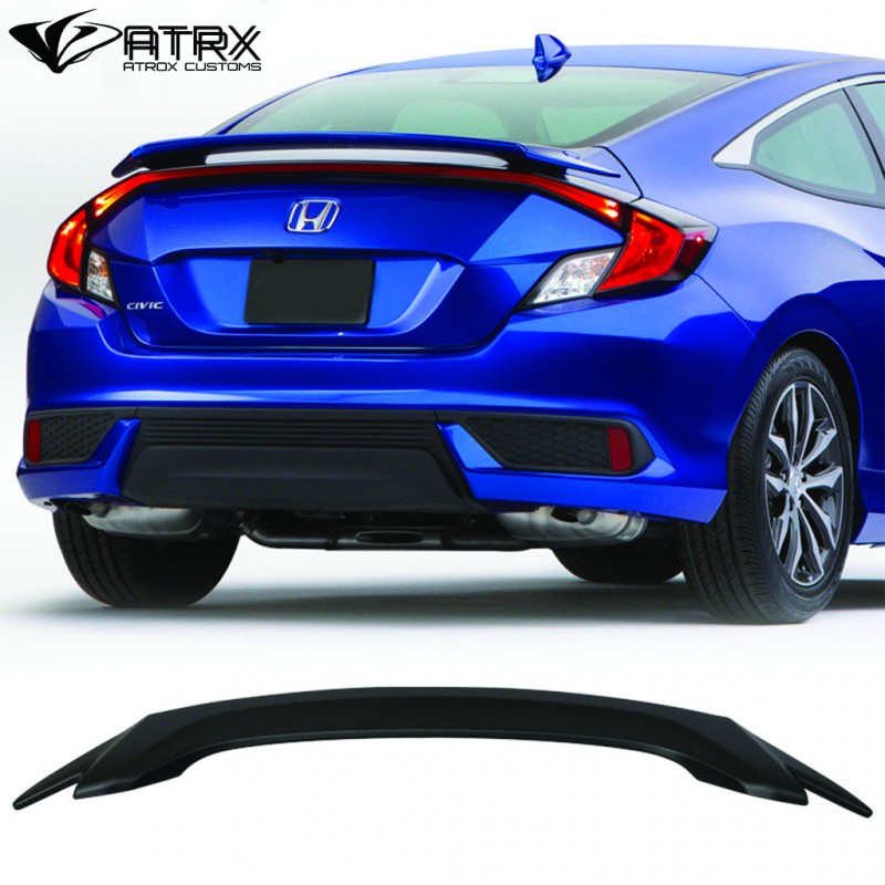 Spoiler Alerón OEM Plástico Honda Civic Coupe 2016 - 2018