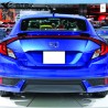 Spoiler Alerón OEM Plástico Honda Civic Coupe 2016 - 2018