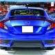 Spoiler Alerón OEM Plástico Honda Civic Coupe 2016 - 2018