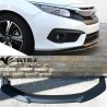 Lip bumper faldón plástico GT Honda Civic Sedan y Coupe 2016 - 2018