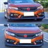 Lip Bumper Faldón Plástico JS Honda Civic 2016 - 2018