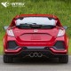 Body Kit Fascia Defensa Parrilla Lip Type R Honda Civic Sedán 2016 - 2018