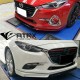 Lip Bumper Faldón Frontal MK Plástico Mazda 3 2017 - 2018