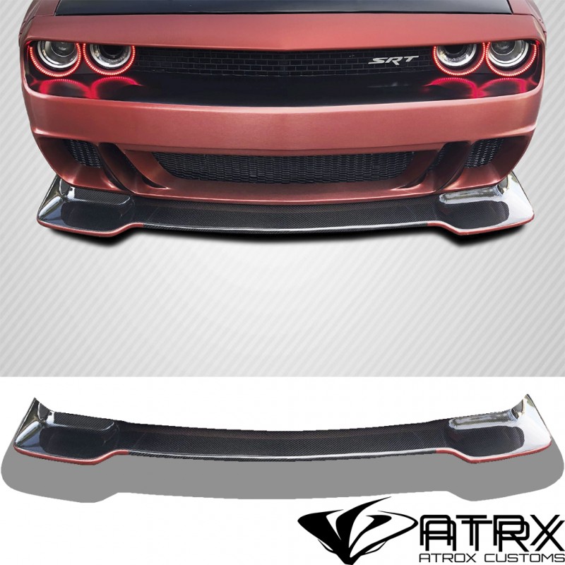 Lip Bumper Fascia Splitter Faldón Circuit Dodge Challenger 2008 - 2018