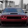 Lip Bumper Fascia Splitter Faldón Circuit Dodge Challenger 2008 - 2018