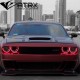 Lip Bumper Fascia Splitter Faldón Circuit Dodge Challenger 2008 - 2018