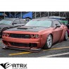 Lip Bumper Fascia Splitter Faldón Circuit Dodge Challenger 2008 - 2018
