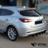 Difusor Faldón Fascia Trasera Israel Mazda 3 Hatchback 2014 - 2018