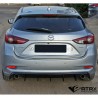 Difusor Faldón Fascia Trasera Israel Mazda 3 Hatchback 2014 - 2018