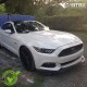 Lip Bumper Wind Splitter Ford Mustang 2015 - 2018