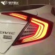 Calaveras LED DRL Sport Honda Civic Sedán 2016 - 2018