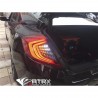 Calaveras LED DRL Ahumadas Sport Honda Civic Sedán 2016 - 2018