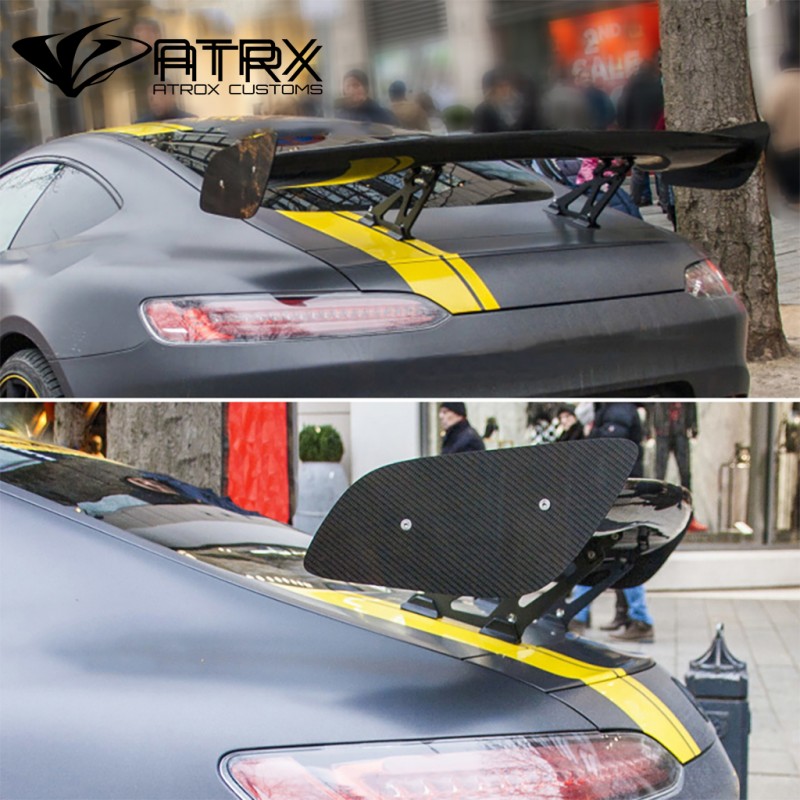 Alerón Spoiler Wing GT 57" Fibra Carbono Nissan 370Z 350Z 2003 2018